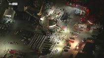 Crolla un tunnel a Los Angeles: 31 operai portati in salvo