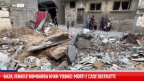 Gaza, Israele bombarda Khan Younis: morti e case distrutte
