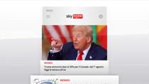 I titoli di Sky TG24 dell'11 luglio 2025 - edizione h8