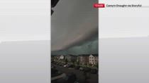 Usa, shelf cloud nel Maryland durante violento temporale