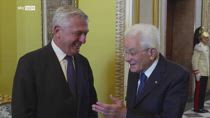 Mattarella riceve l'Alto Commissario Onu per i rifugiati