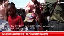Haiti, quasi 5.000 morti in 9 mesi per violenza delle gang