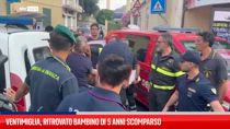Ventimiglia, ritrovato bambino di 5 anni scomparso