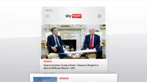 I titoli di Sky Tg24 del 15 luglio, edizione delle 8