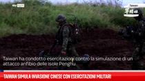 Taiwan simula invasione cinese con esercitazioni militari