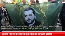 Alberto Trentini detenuto in Venezuela: sit-in a Roma