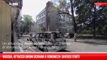 Russia, attacco droni ucraini a Voronezh: diversi feriti
