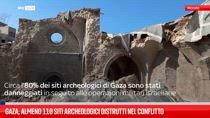 Gaza, almeno 110 siti archeologici distrutti nel conflitto  
