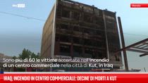 Iraq, incendio in centro commerciale: decine di morti a Kut