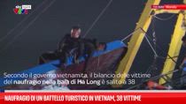 Naufragio di un battello turistico in Vietnam, 38 vittime