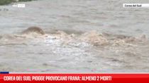 Corea del Sud, piogge provocano frana: almeno 2 morti