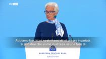 Lagarde: sui dazi auspichiamo una soluzione rapida dei negoziati
