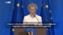 Von der Leyen a Pechino: 