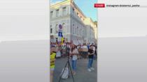 Kiev, proteste contro misure anti-corruzione di Zelensky