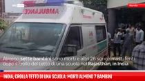 India, crolla tetto di una scuola: morti almeno 7 bambini 
