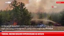 Turchia, incendi boschivi imperversano ad Antalya
