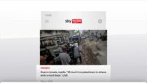 I titoli di Sky TG24 del 26 luglio: edizione delle 13