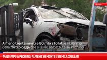 Maltempo a Pechino, almeno 30 morti e 80 mila sfollati 