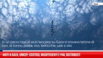 Aiuti Gaza, UNICEF: costosi, insufficienti e mal distribuiti
