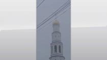 Terremoto Kamchatka, un campanile oscilla violentemente