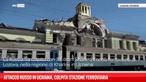 Attacco russo in Ucraina, colpita stazione ferroviaria