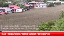 Frane e inondazioni nell’India himalayana: morti e dispersi