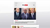 I titoli di Sky TG24, edizione delle 8