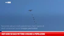 Aiuti aerei su Gaza mettono a rischio la popolazione