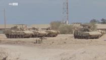 Gaza, carri armati dell'esercito di Israele al confine