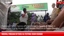 Nigeria, migliaia di fedeli al festival Osun-Osogbo