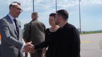 Summit Berlino, arrivo del presidente ucraino Zelensky