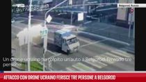 Attacco con drone ucraino ferisce tre persone a Belgorod
