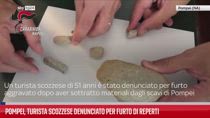 Pompei, turista scozzese denunciato per furto di reperti