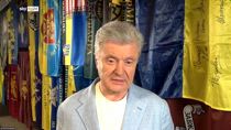 L'ex presidente ucraino Petro Poroshenko ospite a SkyTg24