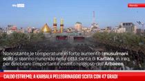 Caldo estremo, a Karbala pellegrinaggio sciita con 47 gradi
