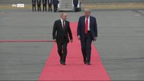 Vertice Alaska, Putin e Trump arrivano ad Anchorage