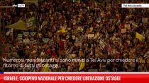 Israele, sciopero nazionale per chiedere liberazione ostaggi