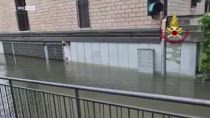 Maltempo in Veneto, allagamenti a Spinea e Mirano