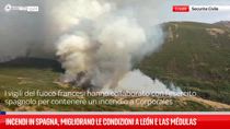 Incendi in Spagna, migliorano le condizioni a León