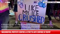 Washington, proteste contro la stretta anti-crimine di Trump