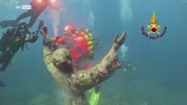 Cristo degli Abissi, manutenzione della statua sott'acqua