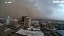 Temporale provoca tempesta di sabbia in Arizona