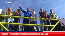 Brasile, ex presidente Bolsonaro condannato a 27 anni