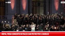 Roma, mega-concerto in piazza San Pietro per il Giubileo