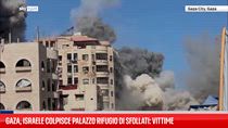 Gaza, Israele colpisce palazzo rifugio di sfollati: vittime