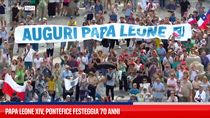 Papa Leone XIV, Pontefice festeggia 70 anni