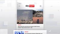 I titoli di Sky Tg24 del 18 settembre, edizione delle 8
