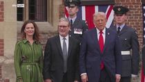 Trump incontra il premier Keir Starmer a Chequers