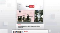 I titoli di Sky TG24 del 6 ottobre, edizione delle 8