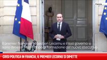 Crisi politica in Francia, il premier Lecornu si dimette